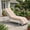 New Beige, variant on BaPiPro Upgraded 4-Segment Outdoor Chaise Lounge Cushion, All-Weather Recliner Pad with Secure Ties & Plush PP Cotton, for Patio, Poolside & Balcony, Gray