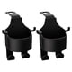thumbnail image 2 of Portavasos De Agua Juego de 2 ganchos para respaldo de asiento de coche con bolsa de almacenamiento y portavasos, organizador multifuncional para asiento de vehículo (negro) JASKFLY, 2 of 9