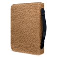 thumbnail image 3 of HELLHERO Brown PU Leather Bible Cover with Handle, Protective Carrying Case Bag for Church, Outdoor Prayer and Scripture Study, 3 of 12