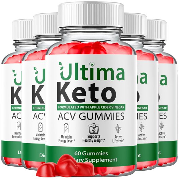 Ultima Keto ACV Gummies 1000MG Advanced Formula Vitamin 300 Gummies