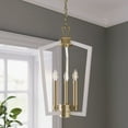thumbnail image 2 of Millennium Lighting 4523 Lizabeth 3 Light 16" Wide Taper Candle Pendant - Matte White /, 2 of 7