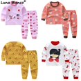 thumbnail image 2 of Pijamas de algodón para niñas, ropa interior para dormir de 0 a 12 meses, conjuntos de ropa de otoño para recién nacidos, 2 of 4