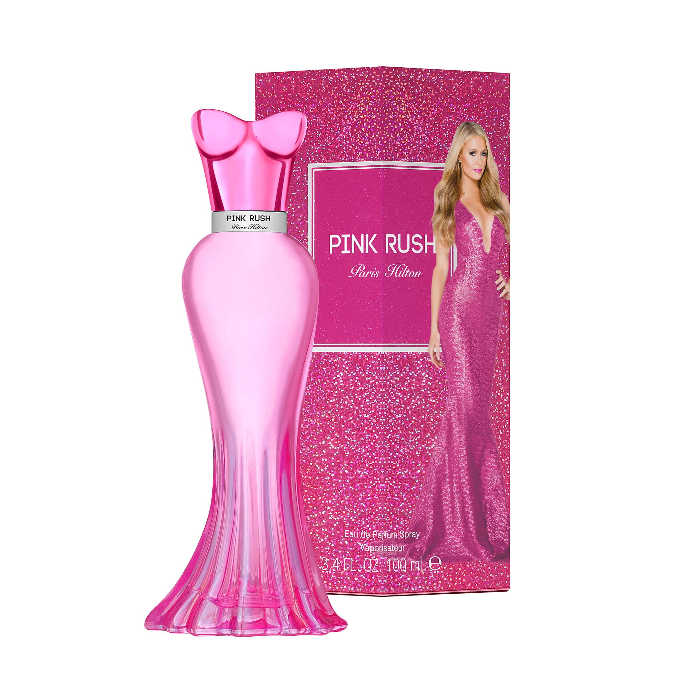 Paris Hilton Pink Rush Eau de Parfum, Perfume for Women, 3.4 fl oz
