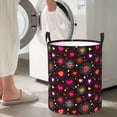 thumbnail image 5 of Sikiie doodle hearts Print Round Dirty Clothes Basket, Waterproof Standing Foldable Storage Basket, for Laundry Room, Bedroom, Bathroom Storage-Medium, 5 of 6