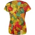 thumbnail image 2 of Halloween Candy Gummy Bears All Over Womens T Shirt Multi SM, 2 of 2