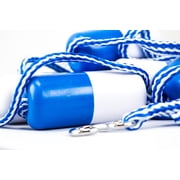 FibroPool 50ft Safety Rope with Floats, Pre-Assembled Divider Buoy with Hooks