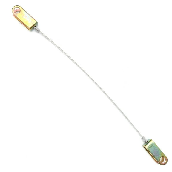 Hood Latch Release Cable Stainless Steel Silver for Hummer H2 6.0L/6.2L 2003-2009 Replaces 15146196 Easy Hood Opening