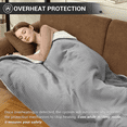 thumbnail image 7 of JoanKaren Electric Blanket Queen Size,84"x90" Waffle Fast Heating Throw Blanket with LCD Controller,6 Heat Settings,2-10 Hour Auto Shut-Off,Grey, 7 of 7