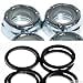 thumbnail image 3 of Dime Bag Hardware Skateboard Truck Axle Washers (Speed Rings) Nuts for Speed Bearing Performance, 3 of 3