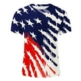 thumbnail image 4 of cllios Mens 1776 Independence Day Shirt 4th of July American Flag Graphic Tees Lightweight Short Sleeve Fitness Tops Gym Crewneck Muscle T-Shirts, 4 of 5