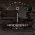 thumbnail image 4 of Avian X Topflight Realistic Floating Rugged Fusion Mallard Decoy, 12 Pack, 4 of 12