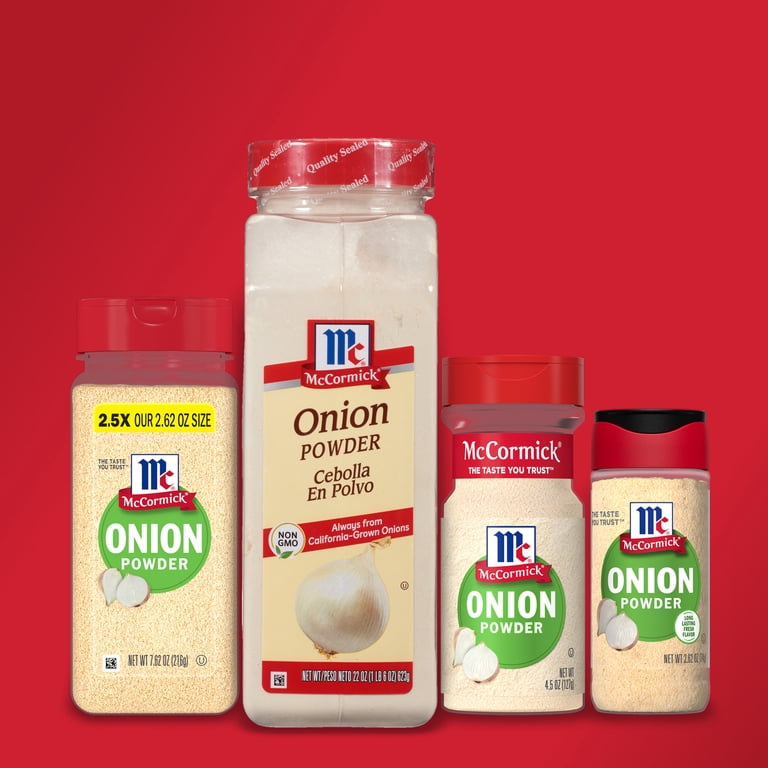 McCormick Kosher Onion Powder, 2.62 oz Bottle - Walmart.com
