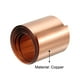 thumbnail image 3 of Cobre Delgada Lámina Rollo Hoja, 0.1x40x1000mm Puro Cobre Lámina Hoja Rollo Cobre Tira para Artesanías, Eléctricas Reparaciones, Puesta a Tierra, 3 of 5