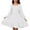 White#114, variant on LIIPEE Girls Dresses Solid Color Long Sleeve Square Neck Backless A-Line Sundress Kids Breathable Holiday School Party Dress,Black,120
