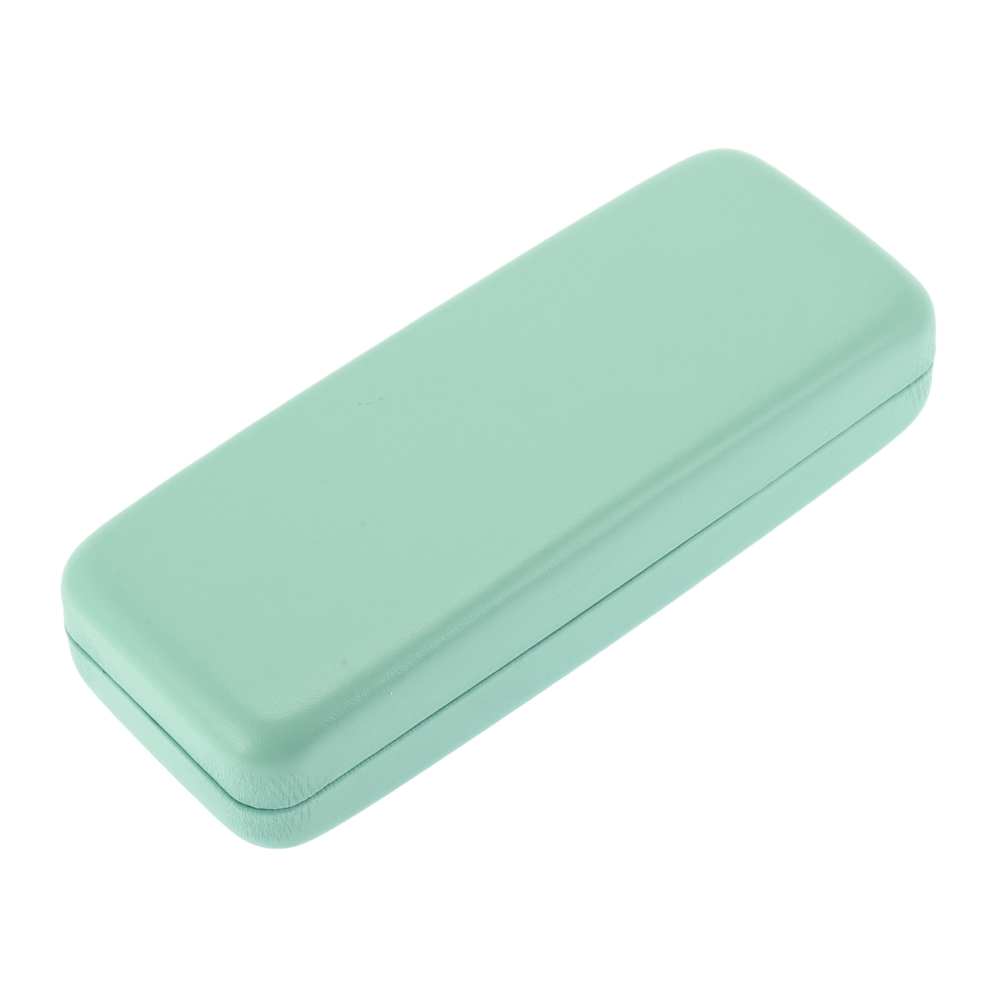 Unique Bargains Square Hinge Eyeglasses Case Storage 6.5"x2.56"x1.46" Green