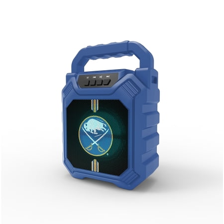 SOAR NHL LED ShockBox Wireless Bluetooth Speaker with FM radio – Buffalo Sabres
