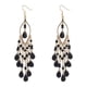 thumbnail image 1 of Sonducket Pendientes bohemios de moda para mujer Pendientes colgantes con cuentas de colores, fáciles de usar y elegantes, negro Type3 NO3, 1 of 6