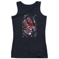 thumbnail image 1 of Superman Heat Blast Junior Women's Tank Top Black, 1 of 1
