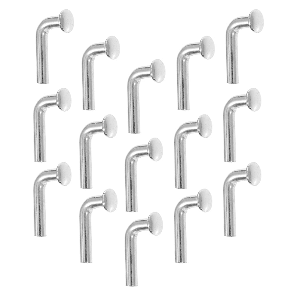 LOLIPPYY 100Pcs Plated Silver Heavy Duty Pallet Rack Safety Clip J Bolt Drop Pin with Easy Installation