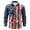 Red@GC@, variant on CONZONE Independence Day Men's Buttons Down Shirts 4Th Of July Long Sleeve Shirts for Men Trendy Patriotic Usa Star Striped Graphic Lapel Soft Lightweight Summer Tops
