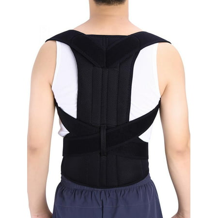 Fully Adjustable Posture Corrector Shoulder Support Back Brace for Improve Upper and Lower Back Pain Relief for Women &