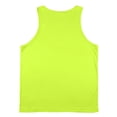 thumbnail image 6 of Men's Basic Sleeveless Tank Tops Casual Muscle Shirts Lightweight Breathable Summer Daily Wear Tops,Fluorescent Green,XXXL, 6 of 8