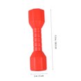 thumbnail image 3 of TAILTOSS 4Pcs Red Exercise Dumbbells Plastic Barbells for Performance Gymnastics and Games, 3 of 4