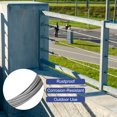 thumbnail image 4 of 5/64" (2mm) 68ft (21m) 304 Stainless Steel Cable Wire Rope 7 x 7 Strands Aircraft Wire for Outdoors Decking, 4 of 5