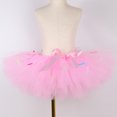 thumbnail image 4 of Falda tutú con forma de donut y caramelo para niña, disfraz de fiesta de cumpleaños, minifalda tutú de tul rosa esponjosa para niñas pequeñas, ropa para niños, 4 of 5