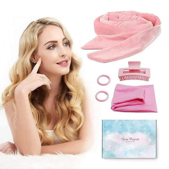 Heatless Curlers Headband, Heatless Curls For Sleeping Overnight Heatless Hair Curling Set Soft Heatless Curling Rod Headband Heatless Curling Iron Wi