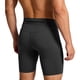 thumbnail image 1 of Ceisia Men's Quick Dry Compression Training Shorts 5 Inch Athletic Tights with Back Zipper Pocket for Summer Black M Gifts, 1 of 7
