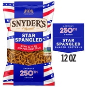 Snyder's of Hanover Star Spangled Pretzels, 12 oz Bag