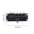 thumbnail image 2 of Peggybuy Signal Audio Double Canal 4 Voies pour Switch Board RAC Lotus Entrée pour Cinéma Maison, 2 of 6