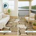 thumbnail image 4 of Addison Rugs Chantille Indoor/Outdoor Transitional Lodge Honey Machine Washable Rectangle Rug, 10' x 14', 4 of 8