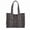 Black Ditsy/Stripe, variant on Women's Beach Icons Mini Straw Tote Bag, Natural Woven with Fish Embroidery, Bohemian Summer Raffia Shoulder Bag