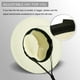 thumbnail image 3 of Lanzom Sombrero enrollable Panamá de paja de ala ancha para mujer Fedora Beach Sun Hat UPF50+, 3 of 5