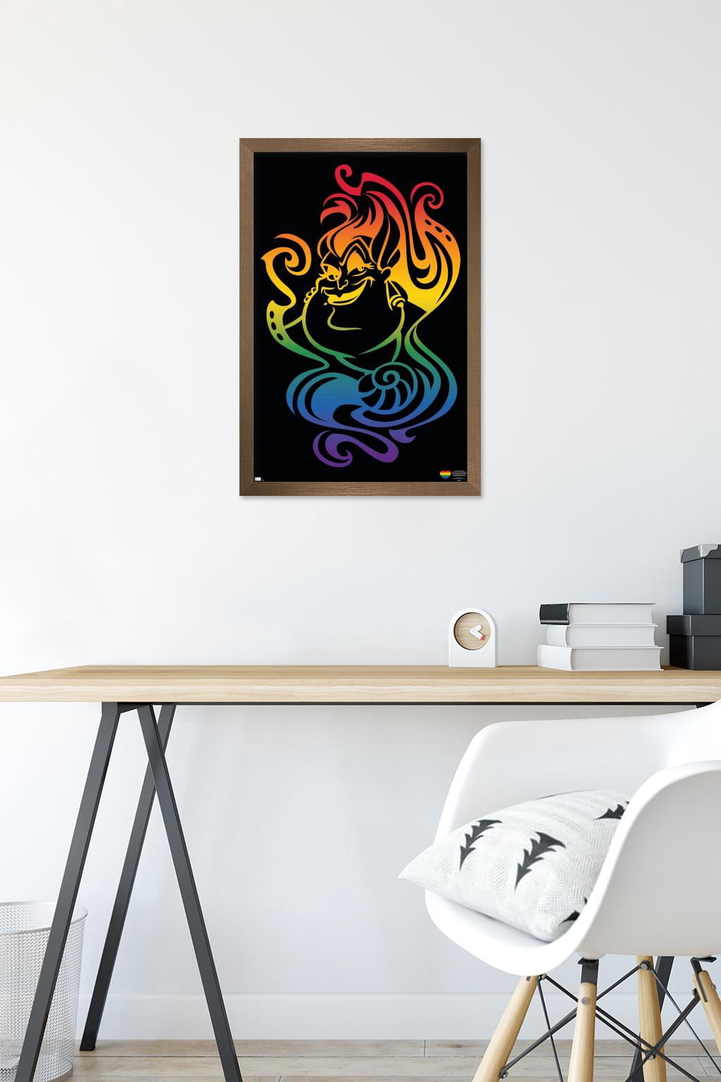 Disney Villains - Ursula Pride Wall Poster, 14.725" x 22.375" Framed
