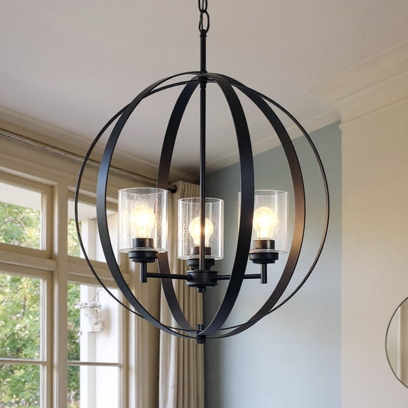 Luxury New Traditional Chandelier, Black, UKC20231
