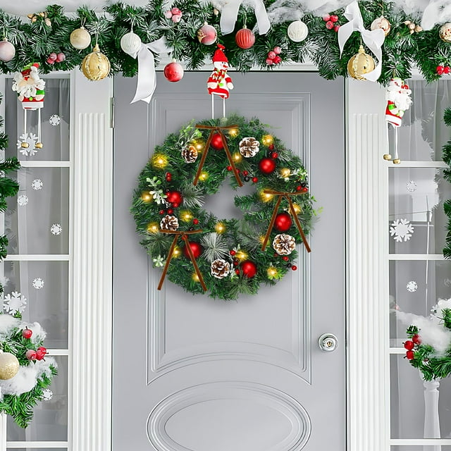 12pc Velvet Christmas Tree Bow Decoration Wreath Bow Decoration