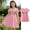 1-Pink, variant on Toddler Girl Dresses Easter Outfits Round Neck Sleeveless Girl Summer Dresses Girls Size 2-3 Years Dresses