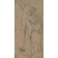 thumbnail image 2 of Abraham Hondius 9x14 Gold Ornate Wood Frame and Double Matted Museum Art Print Titled - Study of a Dog, 2 of 4