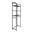 thumbnail image 4 of Household Essentials 3-Tier Metal Over the Toilet Bathroom Storage Shelf, Grey, 4 of 7