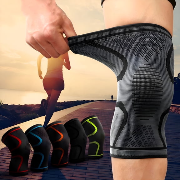 BESTSKY Plus Size Knee Brace And Compression Sleeve for Joint Pain Relief,Knee Brace for Women,Bamboo Knee Sleeves for Women Knee Pain,Plus Size Pack of 2