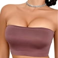 thumbnail image 2 of Hilenly Strapless Bras for Women Seamless Wireless Push Up Bra Supportive Bandeau Bra, 2 of 5