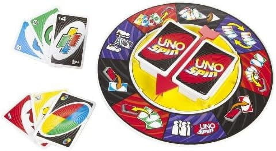 Mattel Games UNO: Spin Card Game