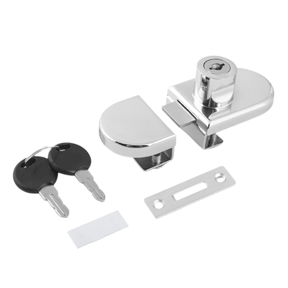 Suyin Glass Door Lock Punchfree Display Double Door Lock Keys
