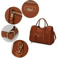 thumbnail image 5 of MKF Collection Patricia Duffle Bag By Mia K. - Luggage Brown, 5 of 10