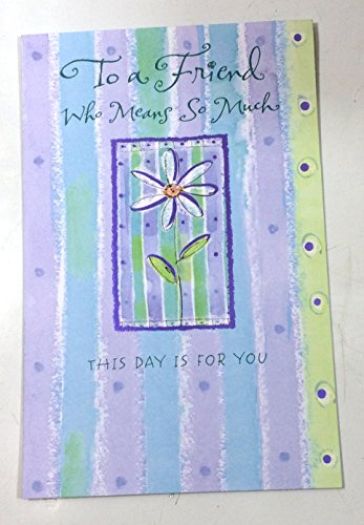 Mothers Day Greeting Card Friend To A Friend Who Means So Much ...