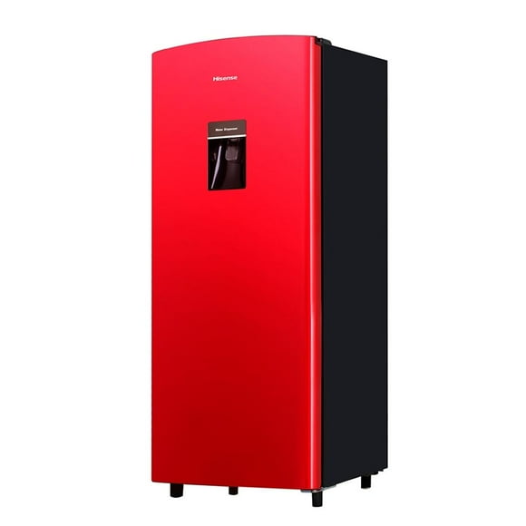 Refrigerador Hisense 7 Pies Cúbicos Rojo con Despachador RR63D6WRX