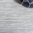 thumbnail image 6 of SAFAVIEH Montauk Carver Striped Cotton Area Rug, Navy/Ivory, 6' x 6' Round, 6 of 8